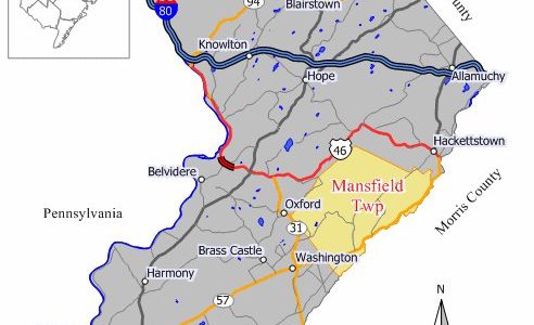 Mansfield Township Map