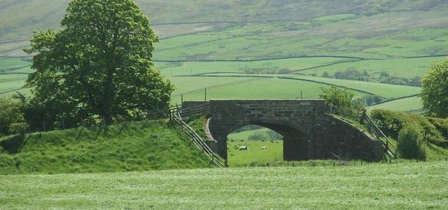Mansfield Scotland - Looking east down Nithsdale from Mansfield